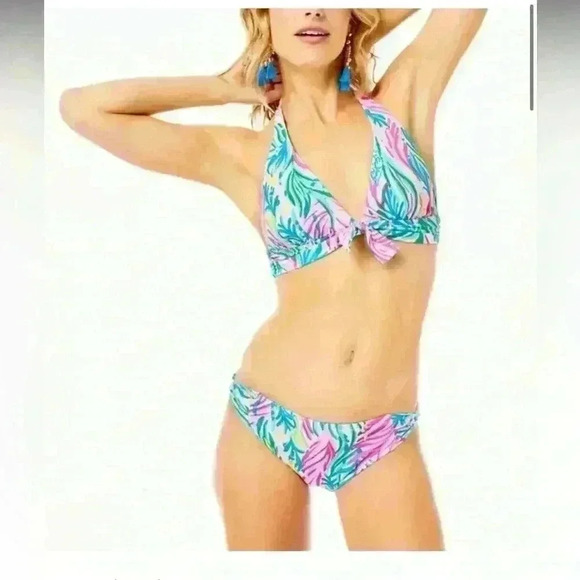 🆕 NWT- Lilly Pulitzer Swimsuit Zarah Bikini Bottom *Bottoms Only* - Picture 3 of 5